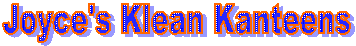 Joyce's Klean Kanteens